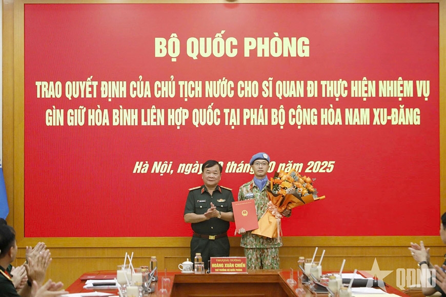 Another officer deployed to UN Peacekeeping Mission in South Sudan